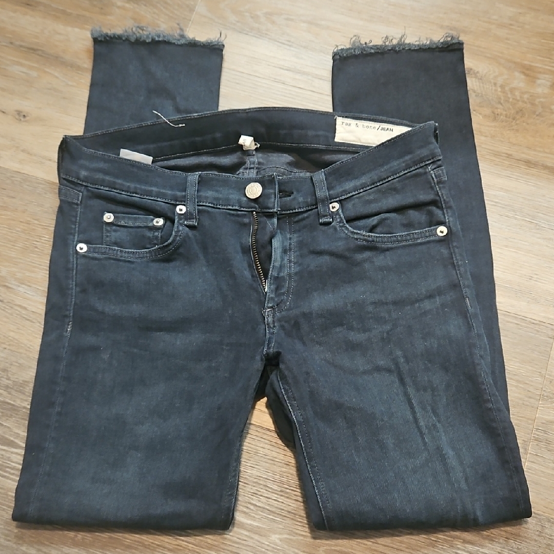 Rag & Bone Dark Gray Ankle Jeans